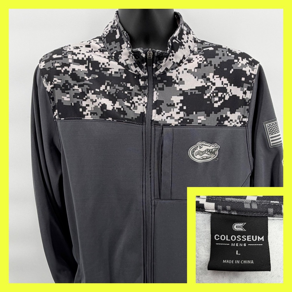 Florida Gators Colosseum‎ OHT Military Appreciation Jacket Camo Men's Large L